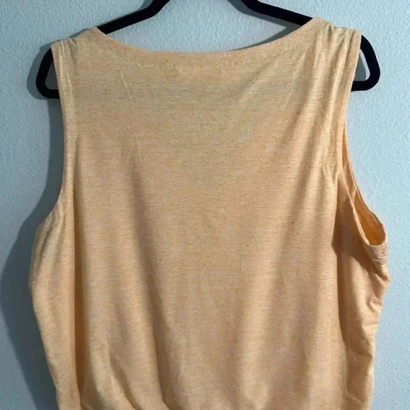 Athleta | Vida Knit Dress | Tigerlily Ruched | Orange | L - Picture 3 of 9